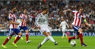 Diego Godin and Cristiano Ronaldo have been involved in several high profile meetings in recent years